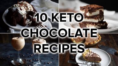 10 Keto Chocolate Recipes [Rich, Gooey, & Satisfying]