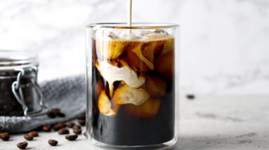 Keto Iced Coffee Recipe [with Heavy Cream]