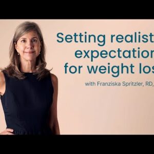 Setting realistic expectations for weight loss