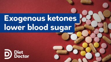 Exogenous ketones lower blood sugar