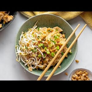 Keto Chicken Pad Thai Recipe [Low Carb Takeout Copycat]