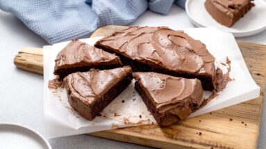 Low Carb Oven Baked Chocolate Cake