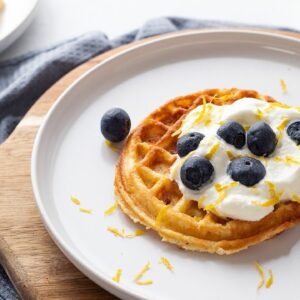 Keto Sweet Plain Chaffles [Perfect for Any Toppings]