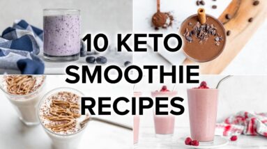 10 Best Keto Smoothie Recipes [Low-Carb Shakes]