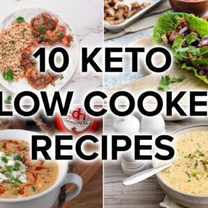 10 Keto Slow Cooker Recipes [Low Carb Crock Pot Meals]