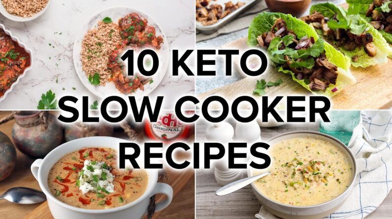 10 Keto Slow Cooker Recipes [Low Carb Crock Pot Meals]