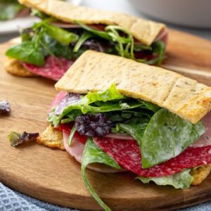 Keto Deli-Style Lunch Wraps [with Homemade Flatbread]